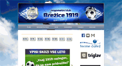 Desktop Screenshot of nkbrezice1919.com
